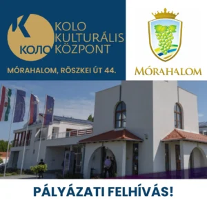 PÁLYÁZATI FELHÍVÁS – Bemutatkozási lehetőség a Kolo Szerb Kulturális Központban